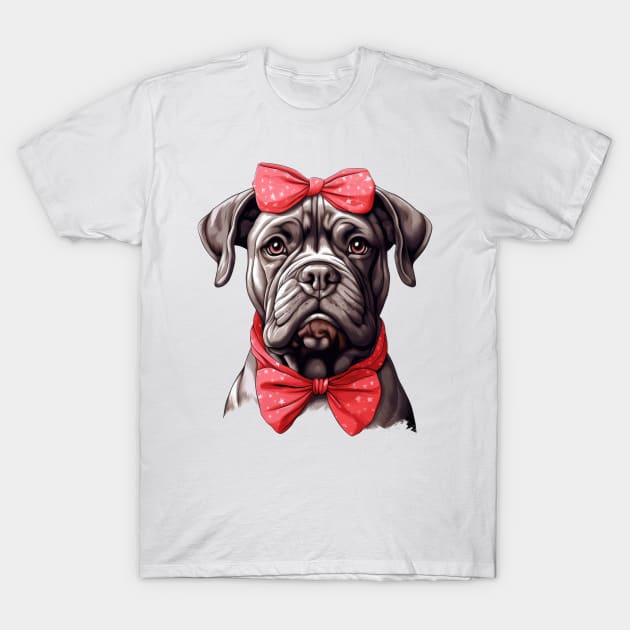 Fancy Mastiff Dog T-Shirt by Chromatic Fusion Studio